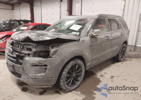 2018 Ford Explorer Xlt from USA, damaged, VIN 1FM5K8D8XJGC38389